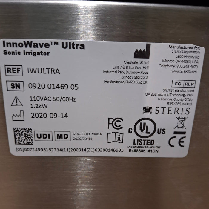 Steris InnoWave Ultra Sonic Irrigator