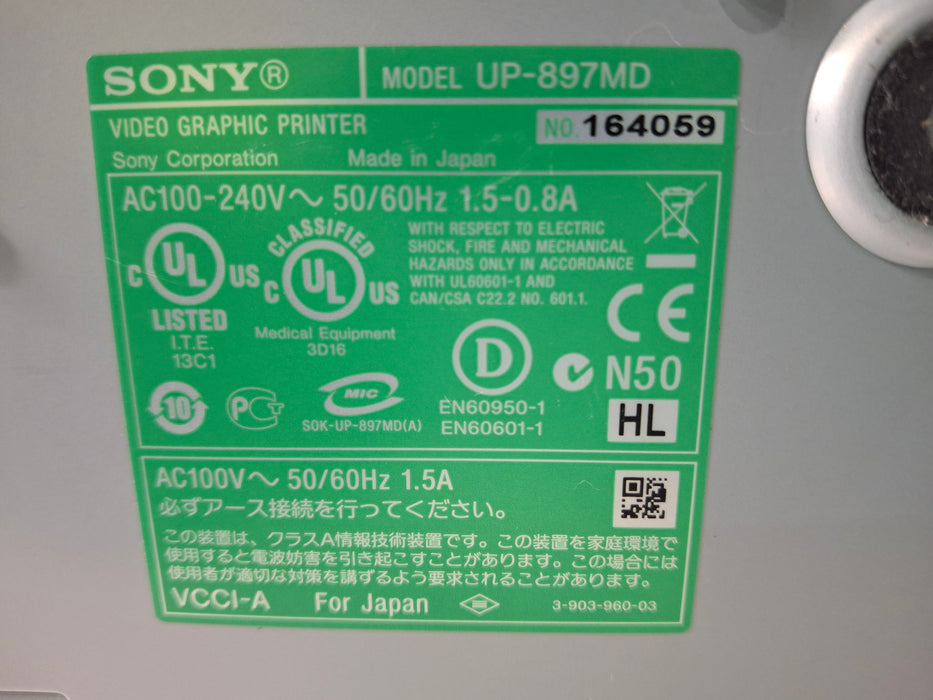 Sony UP-897MD Imager / Printer