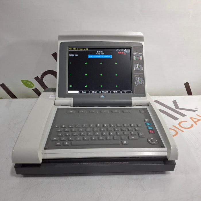 GE Healthcare MAC 5500 HD without CAM Module ECG System