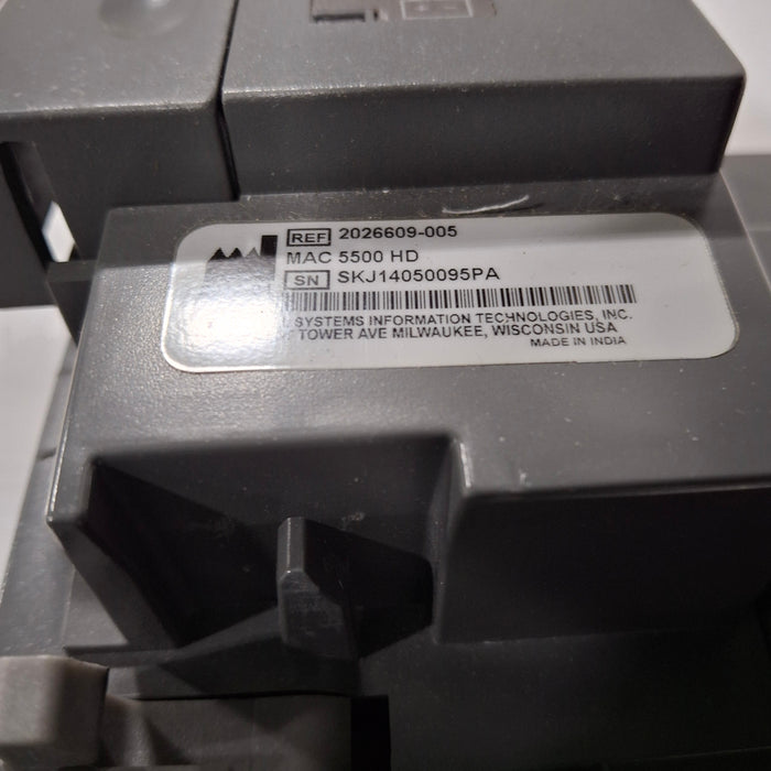 GE Healthcare MAC 5500 HD without CAM Module ECG System