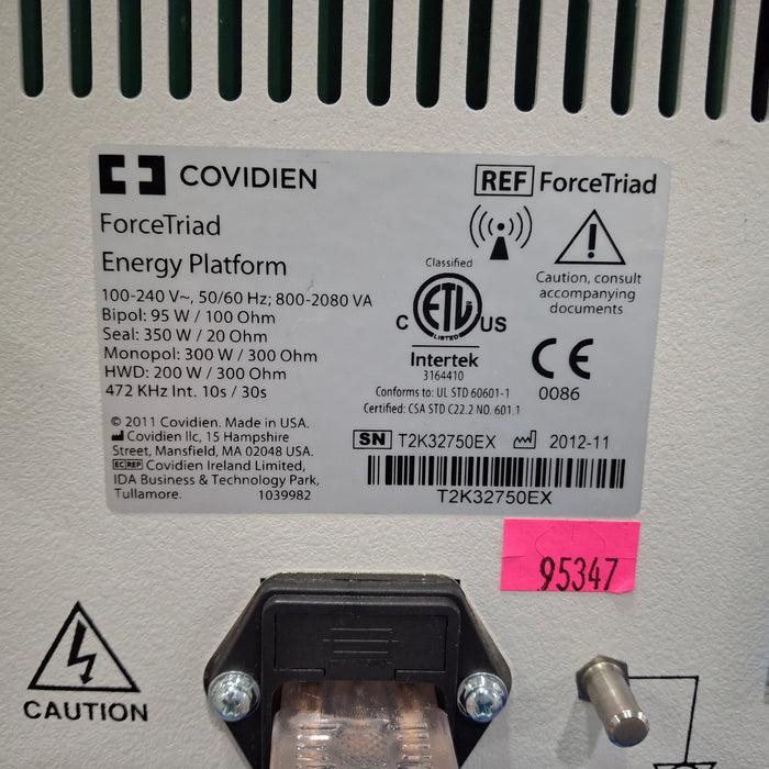 Covidien Force Triad 3.8-4.0 Electrosurgical Unit