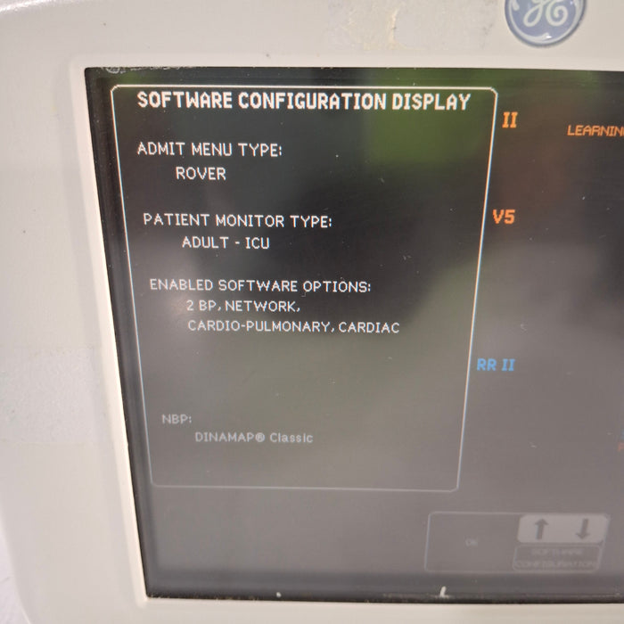 GE Healthcare Dash 3000 - GE/Nellcor SpO2 Patient Monitor