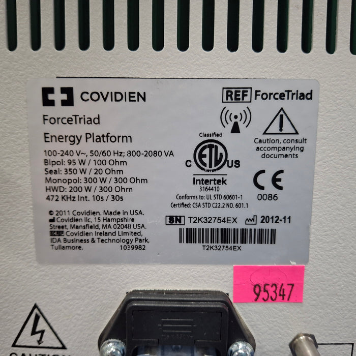 Covidien Force Triad 3.6 Electrosurgical Unit