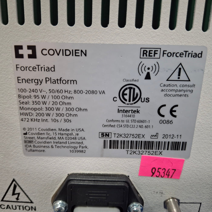 Covidien Force Triad 3.8-4.0 Electrosurgical Unit