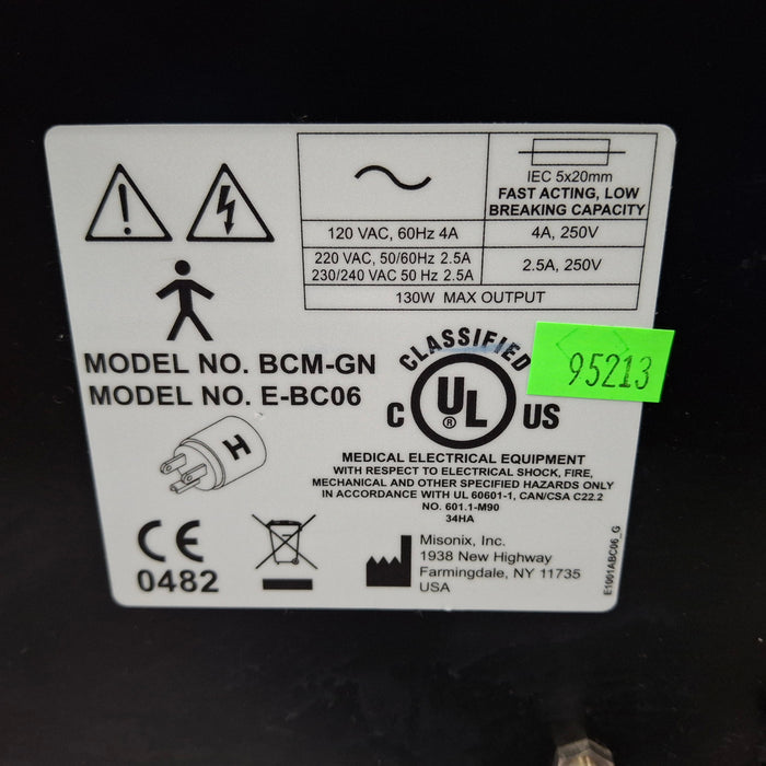 Misonix, Inc. BCM-GN BoneScalpel Generator