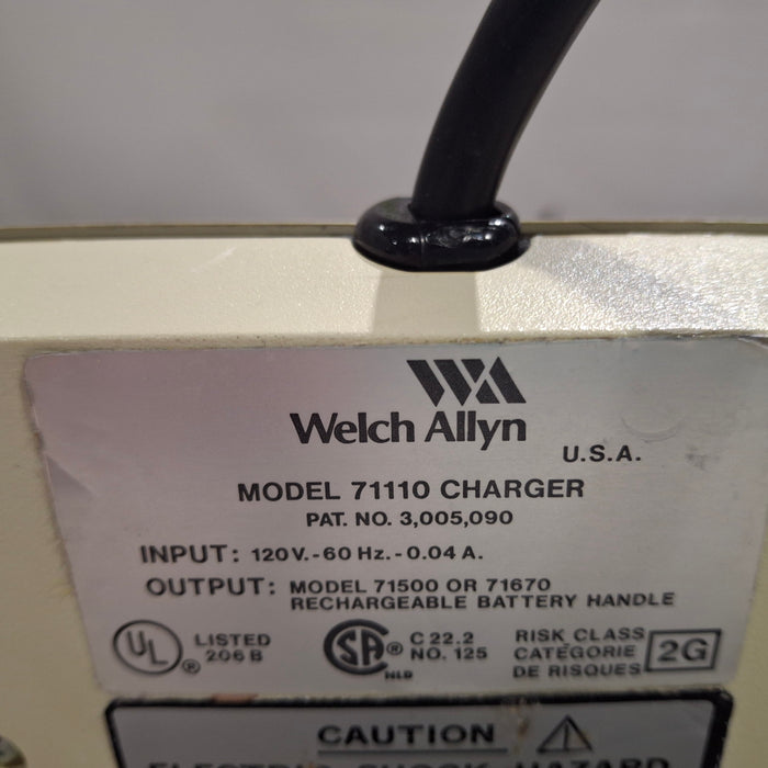 Welch Allyn 71110 3.5V Desk Charger