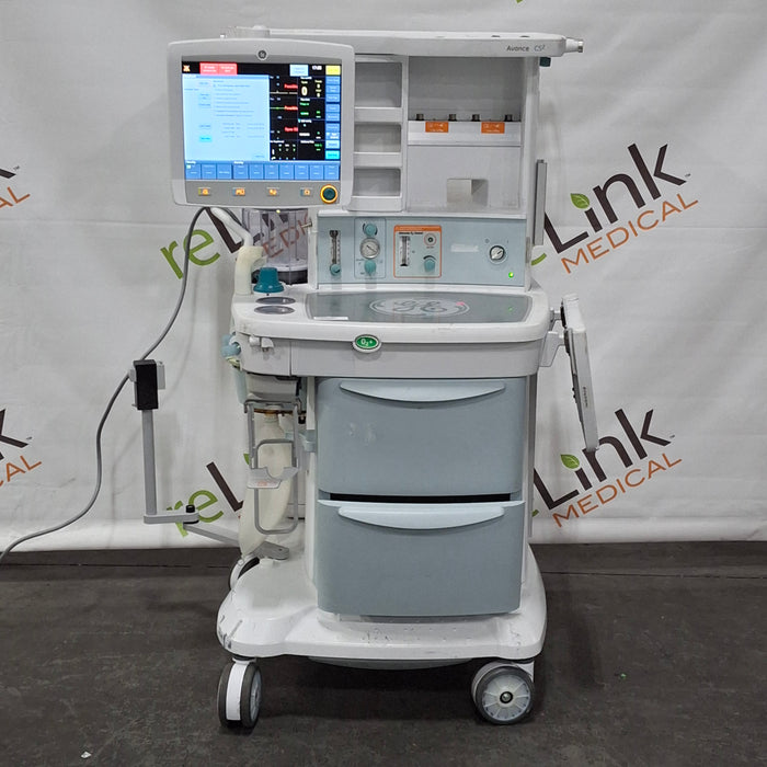 GE Healthcare Avance CS² Anesthesia Machine