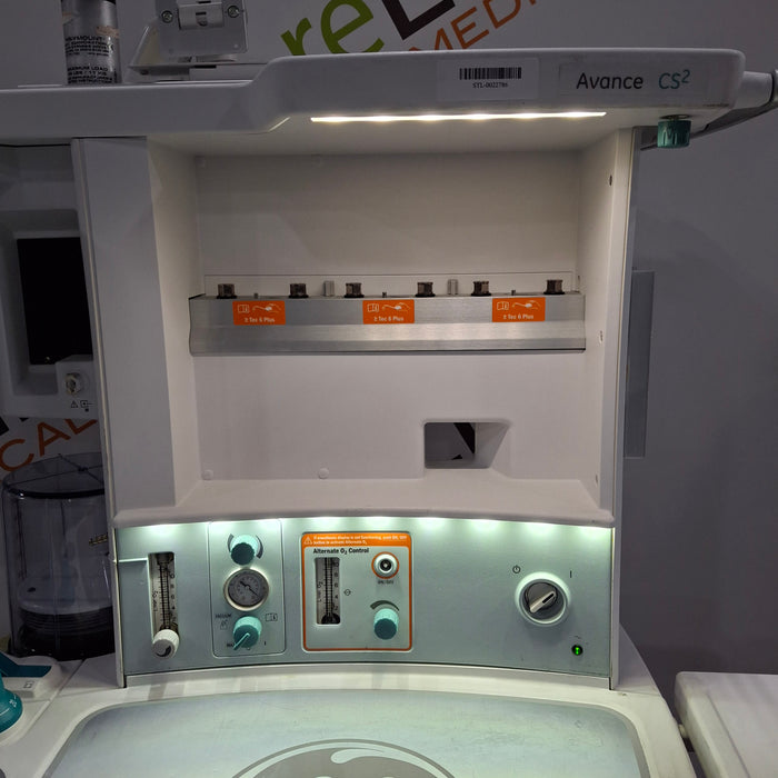 GE Healthcare Avance CS² Anesthesia Machine