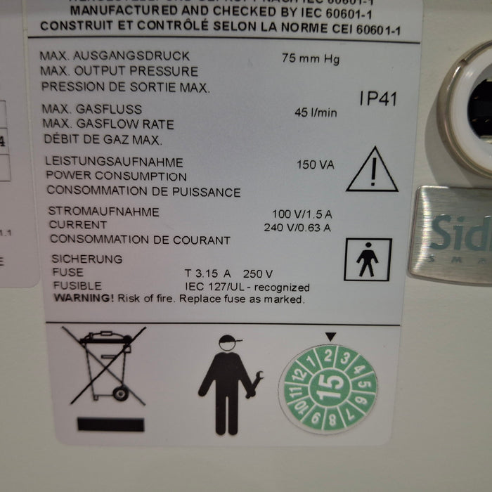 Stryker 620-040-610 Pneumo Sure XL High Flow Insufflator