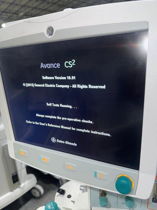 GE Healthcare Avance CS² Anesthesia Machine