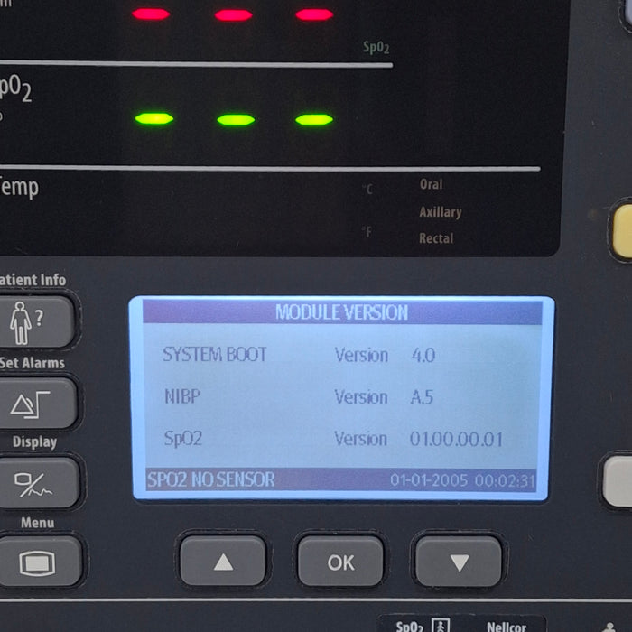 Mindray Datascope Accutorr V Vital Signs Monitor