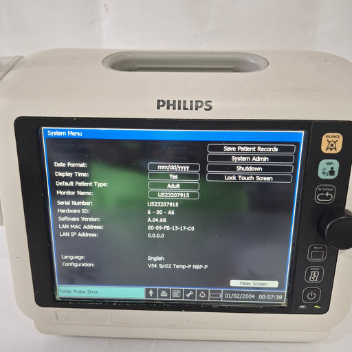 Philips Philips SureSigns VS4 Vital Signs Monitor Patient Monitors reLink Medical