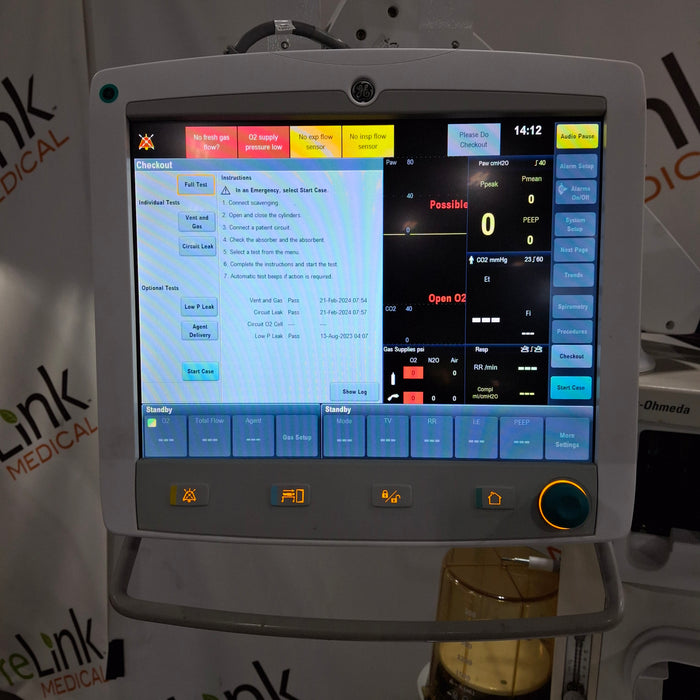 Datex-Ohmeda Aisys Anesthesia Unit