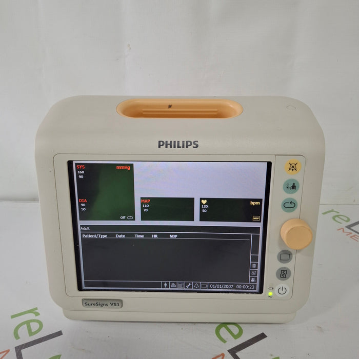 Philips Philips Suresigns VS3 Vital Signs Monitor Patient Monitors reLink Medical