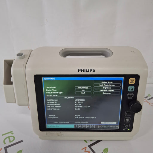 Philips Philips SureSigns VS4 Vital Signs Monitor Patient Monitors reLink Medical