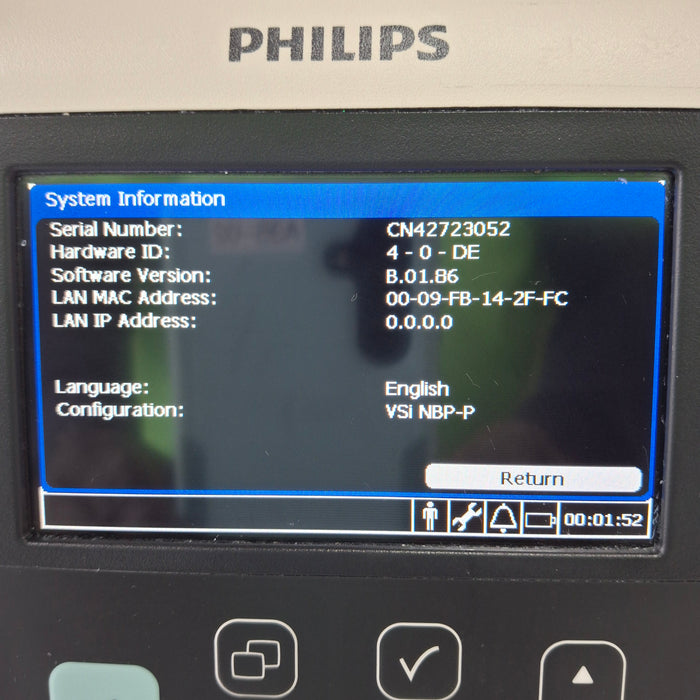 Philips SureSigns VSi Vital Signs Monitor