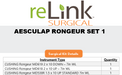 Aesculap, Inc. Aesculap, Inc. Surgical Rongeur Set Surgical Sets reLink Medical