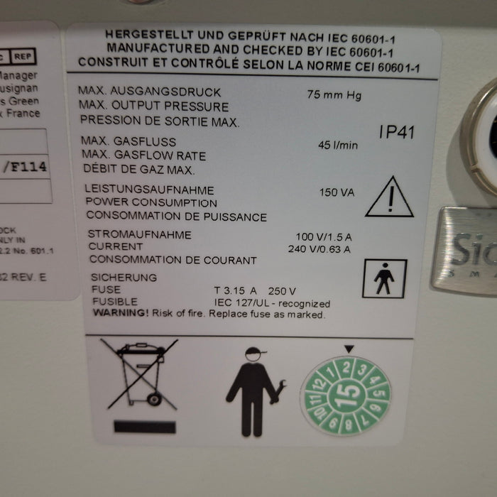 Stryker 620-040-610 Pneumo Sure XL High Flow Insufflator