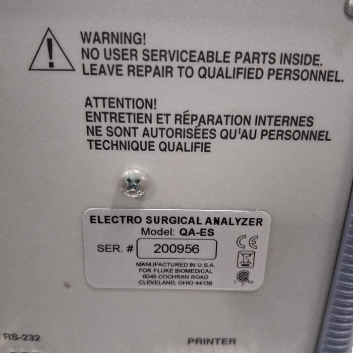 Fluke QA-ES II Electrosurgery Analyzer