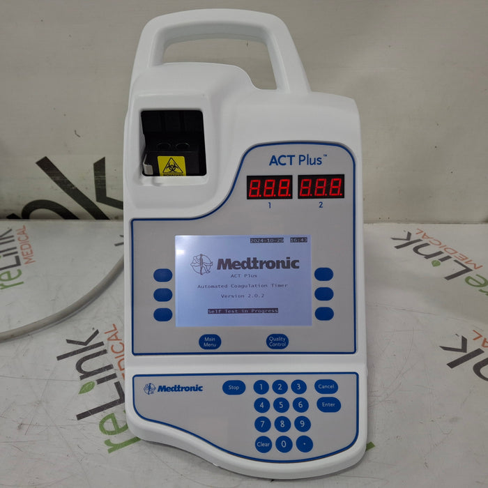 Medtronic ACT Plus Automated Coagulation Timer