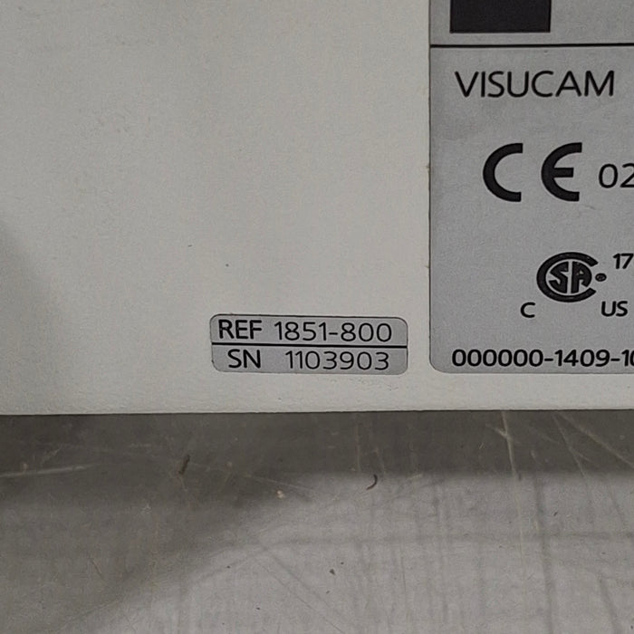 Carl Zeiss Carl Zeiss Visucam NM/FA Fundus Retinal Camera Ophthalmology reLink Medical