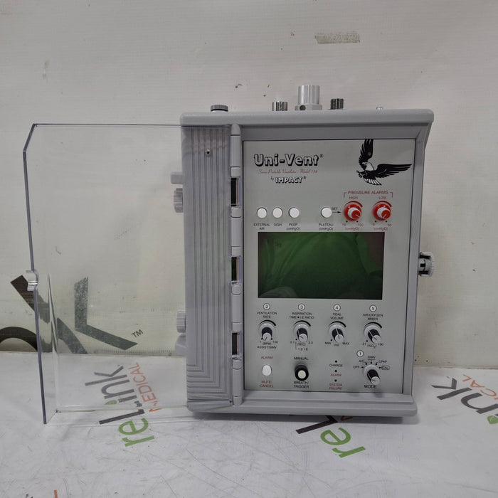 Impact Instrumentation Inc. Impact Instrumentation Inc. Uni-Vent 754 Portable Ventilator Respiratory reLink Medical