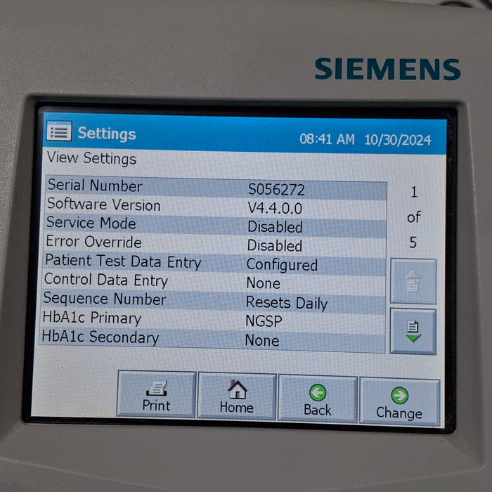 Siemens DCA Vantage Analyzer