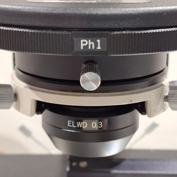 Nikon Diaphot Inverted Binocular Microscope