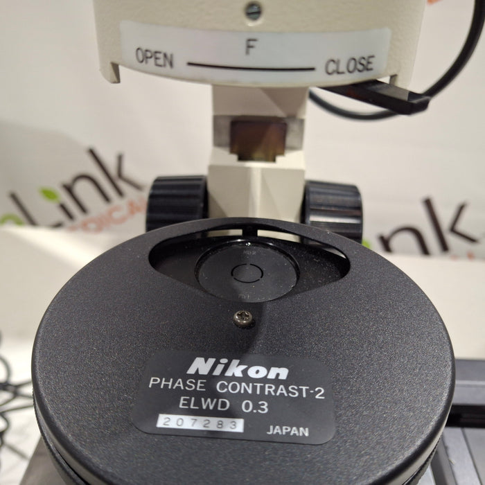 Nikon Diaphot Inverted Binocular Microscope