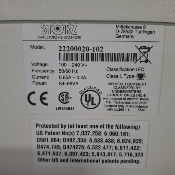 Karl Storz Karl Storz Image 1 222000 20 Camera Control Unit Rigid Endoscopy reLink Medical