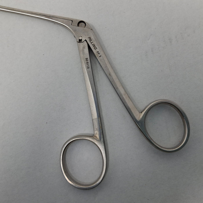 Pilling Surgical Pilling Surgical 50-5113 Sam Roberts Laryngeal Cup Forceps 2mm Straight 22" Surgical Instruments reLink Medical