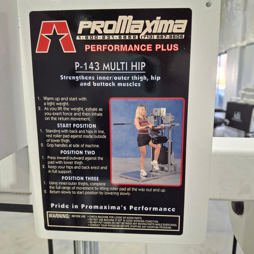 Grainger Grainger ProMaxima P-143 Leg Trainer Fitness and Rehab Equipment reLink Medical