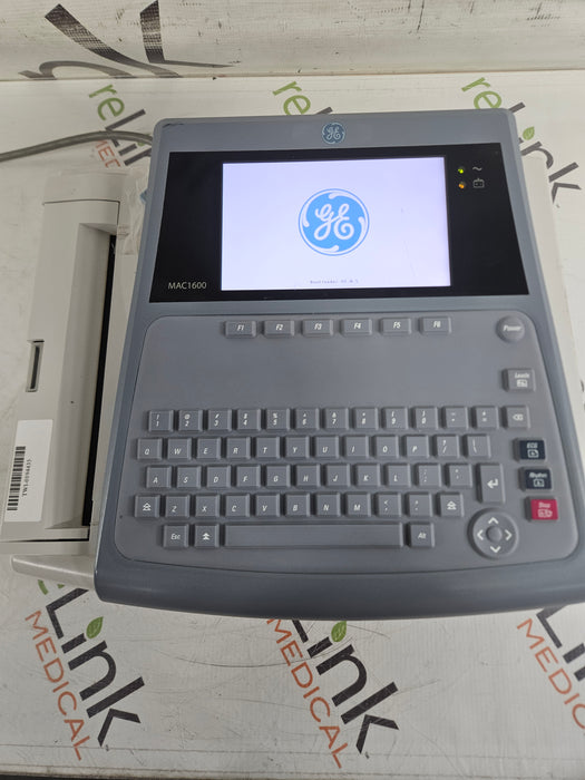 GE Healthcare GE Healthcare MAC 1600 ECG Cardiology reLink Medical
