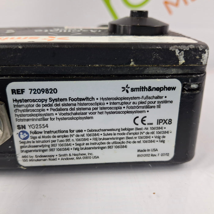 Smith & Nephew Smith & Nephew 7209820 Foot Switch Electrosurgical Units reLink Medical