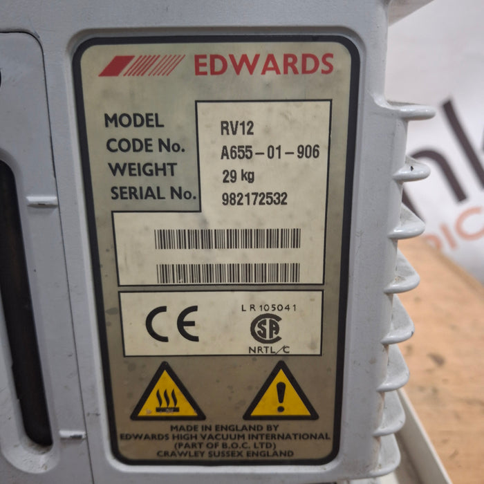 Edwards Vacuum RV12 Vacuum Pump