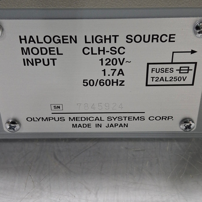 Olympus CLH-SC Halogen Light Source