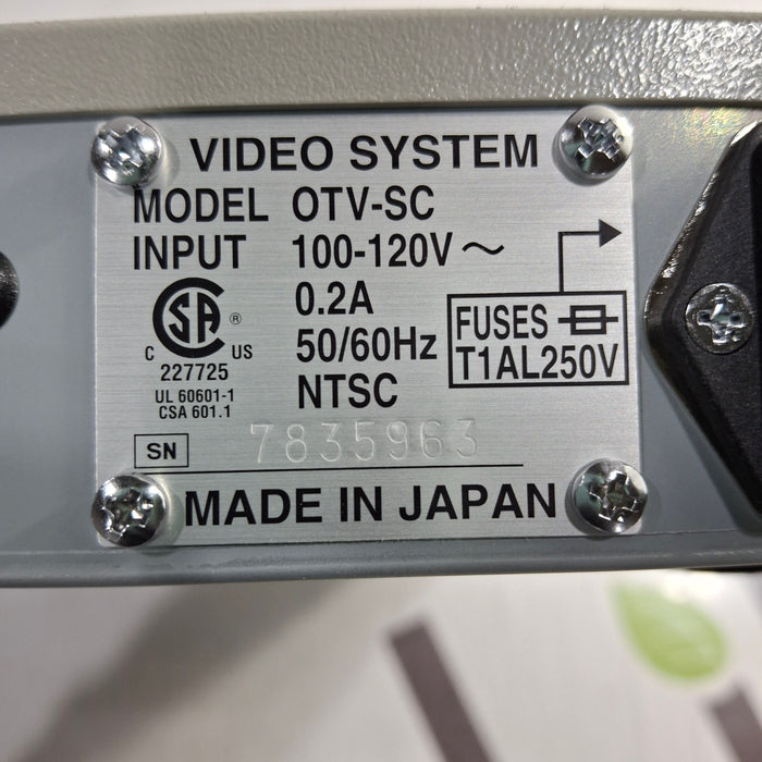 Olympus Olympus OTV-SC Digital Signal Processing Unit