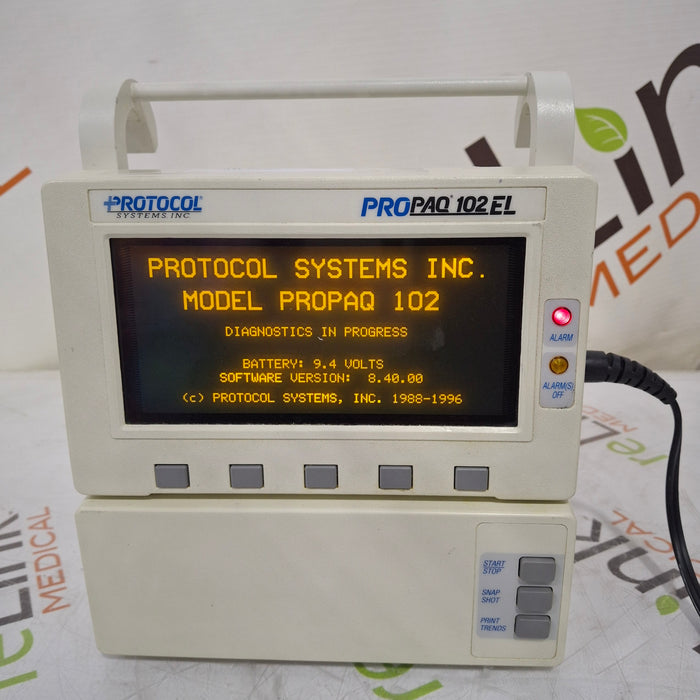 Protocol systems inc Protocol systems inc ProPaq 102 EL Vital Signs Patient Monitor Patient Monitors reLink Medical