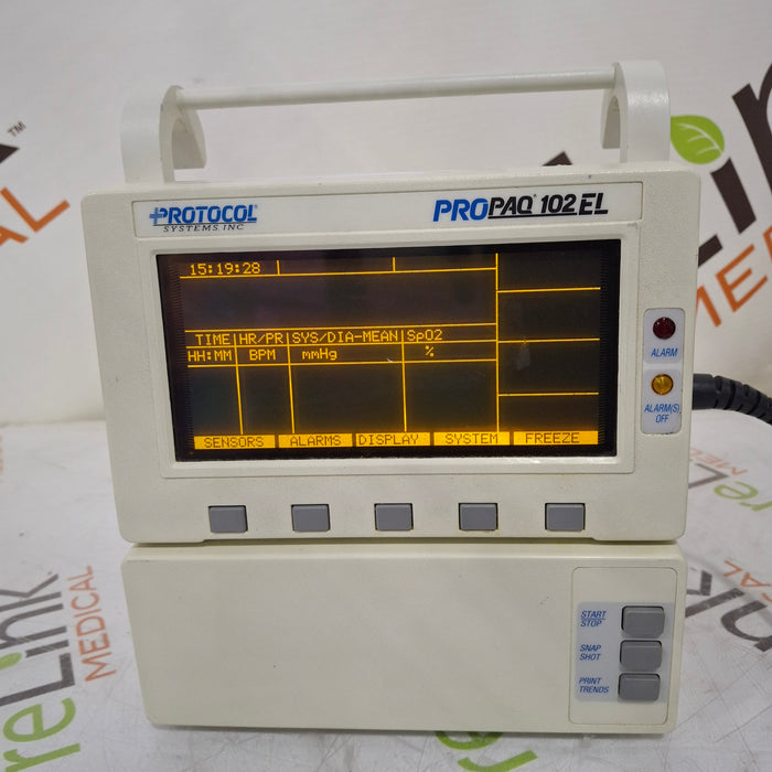 Protocol systems inc Protocol systems inc ProPaq 102 EL Vital Signs Patient Monitor Patient Monitors reLink Medical