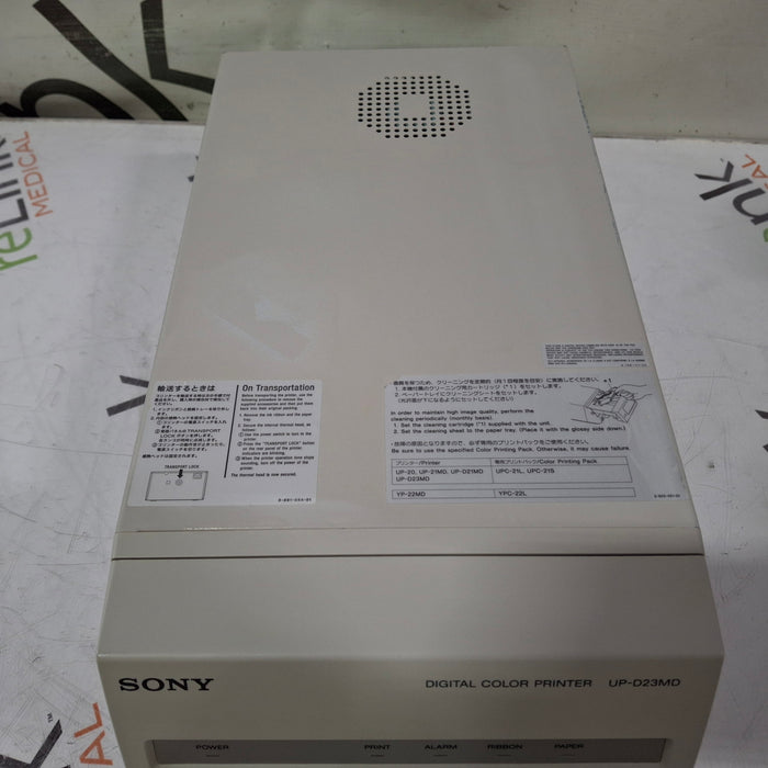 Sony Sony UP-D23MD Imager / Printer Ultrasound reLink Medical