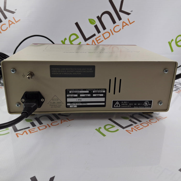 Richard Wolf Richard Wolf 2352 Bipolar Generator Electrosurgical Units reLink Medical
