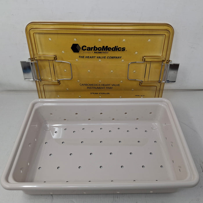 CarboMedics CarboMedics TR-101 Heart Valve Instrument Tray Surgical Instruments reLink Medical