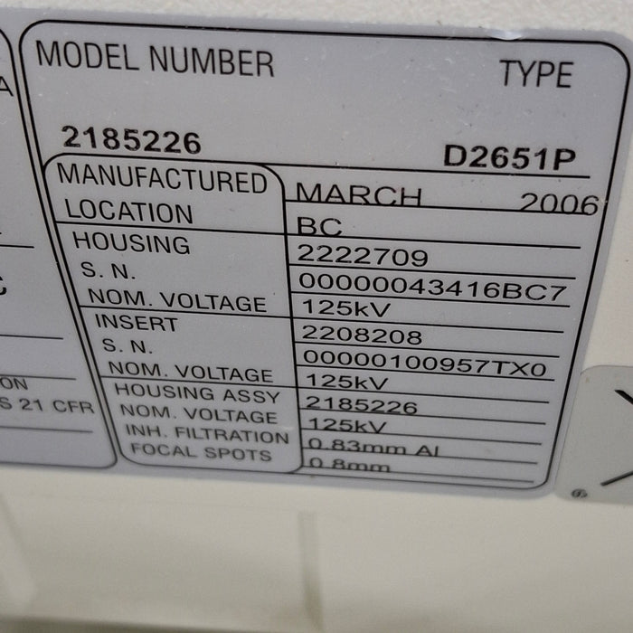 GE Healthcare AMX 4 Portable X-Ray