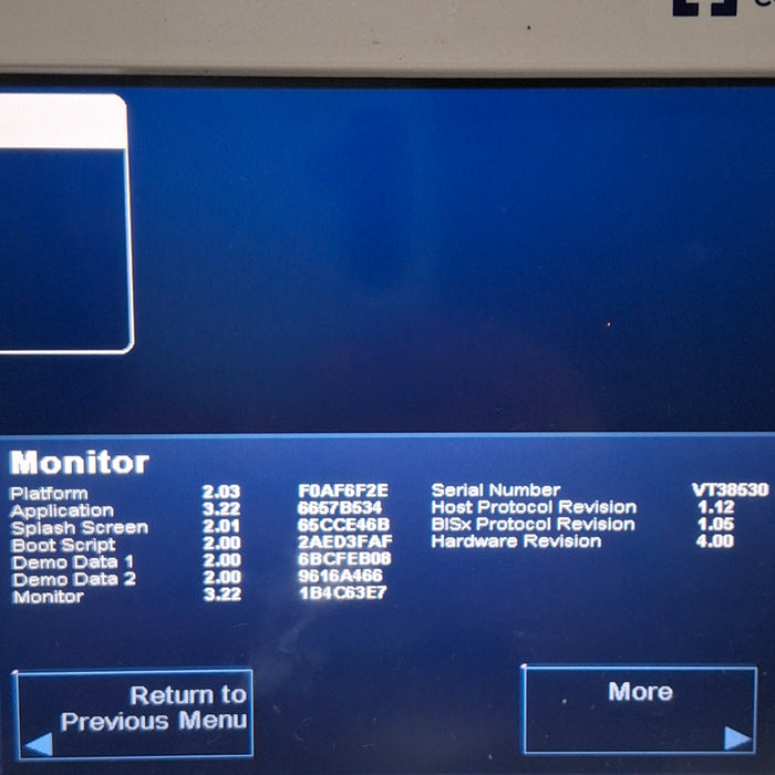 Covidien BIS Monitoring System Bispectral Index Monitor