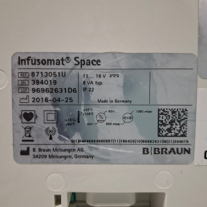 B. Braun Infusomat Space Infusion Pump