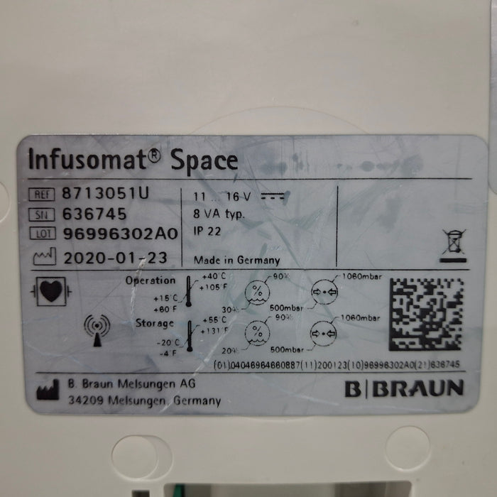 B. Braun Infusomat Space Infusion Pump