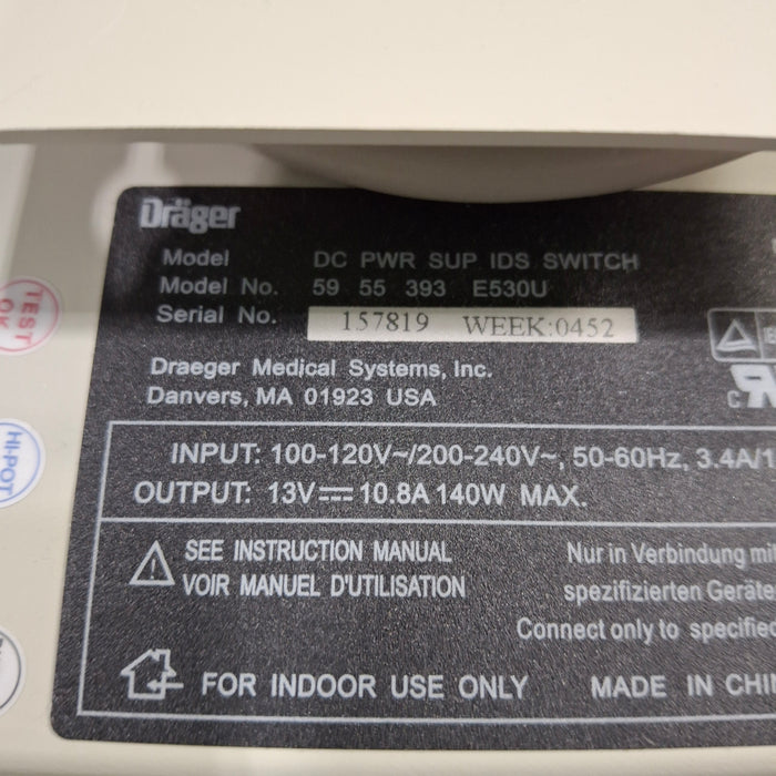 Siemens DC PWR SUP Draeger Infinity Docking Station Power Supply