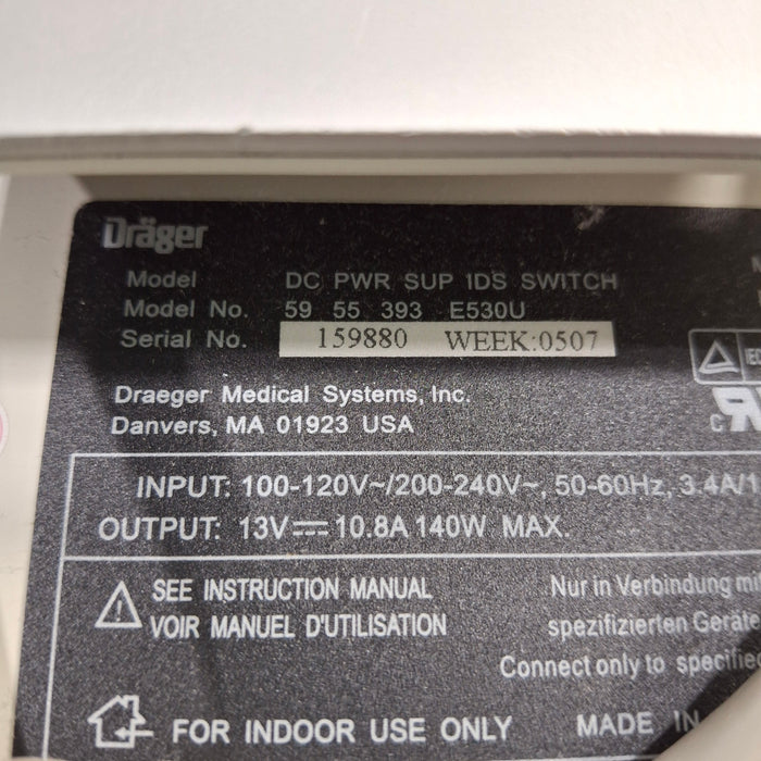 Siemens Siemens DC PWR SUP Draeger Infinity Docking Station Power Supply Test Equipment reLink Medical