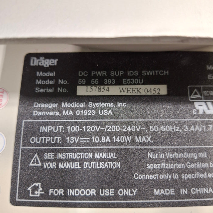 Siemens DC PWR SUP Draeger Infinity Docking Station Power Supply