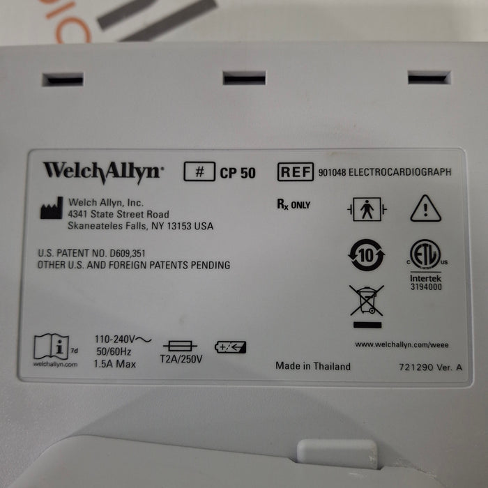 Welch Allyn CP50 ECG